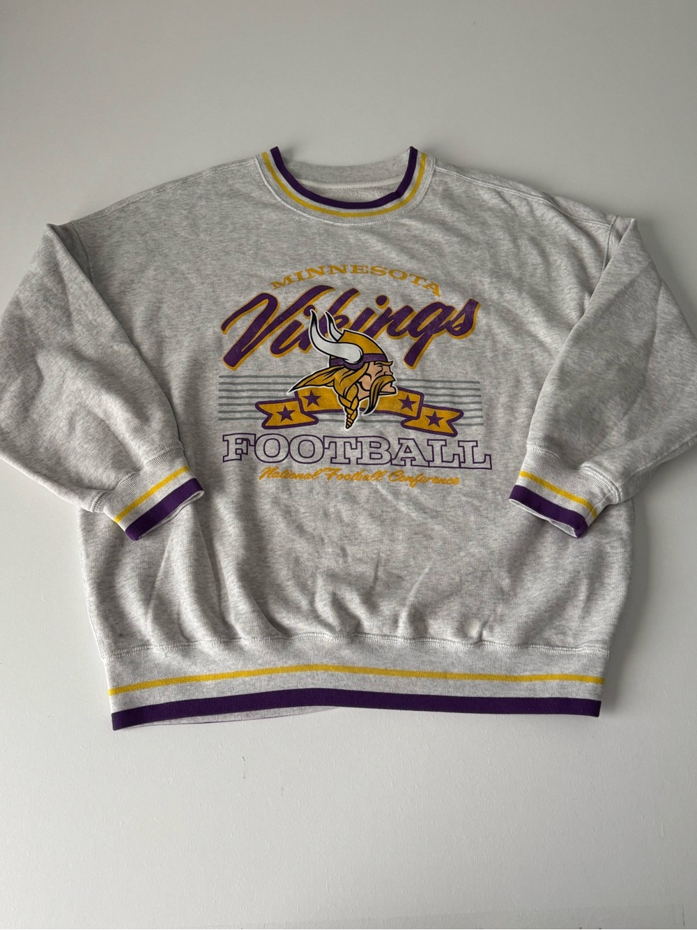 Abercrombie & Fitch MN Vikings NFL Crewneck